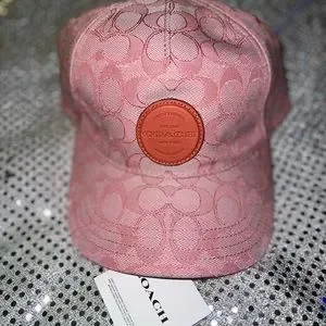 Coach | Accessories | Pink Coach Hat | Poshmark display picture 2